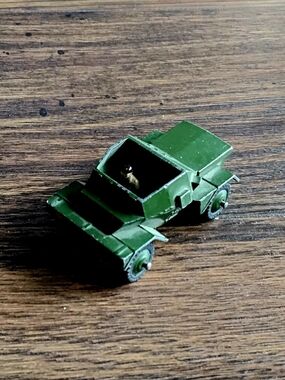 1950's Dinky Scout Car Meccano No 673. Die-cast Metal England